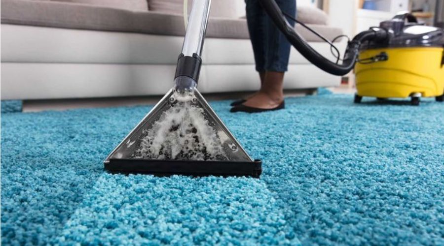 Deep cleaning of a residential lounge